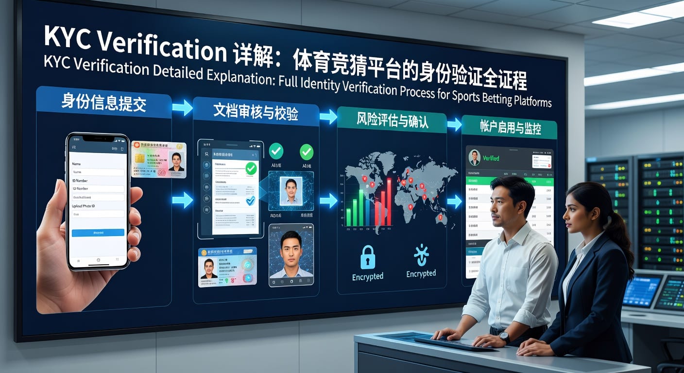 KYC verification 体育用户开户注册审核要点