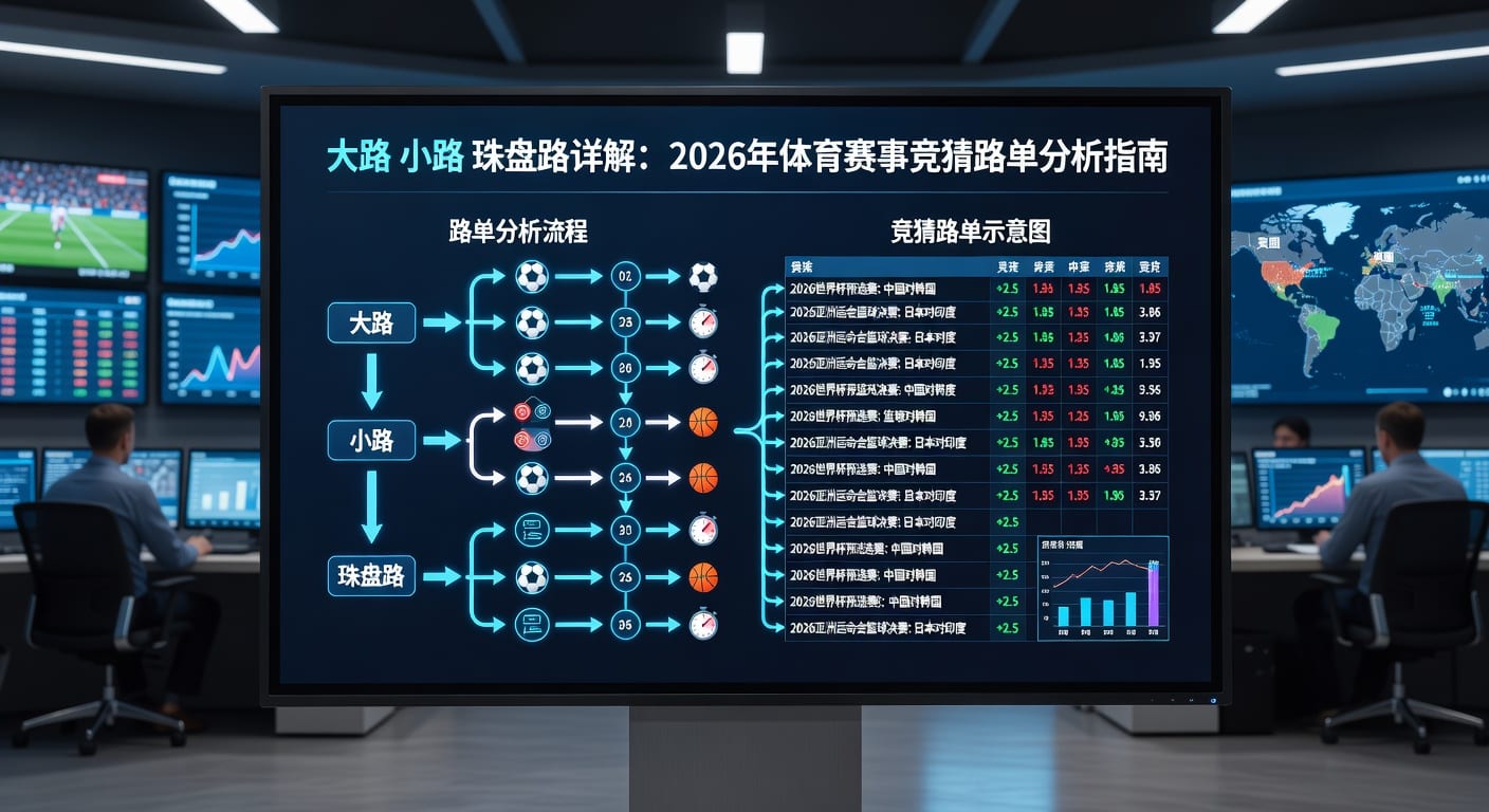 大路 小路 珠盘路盘口路径解析