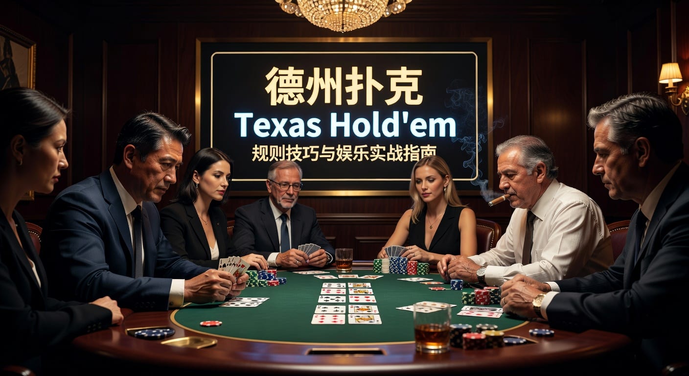 德州扑克 Texas Hold'em：规则、玩法与实战分析