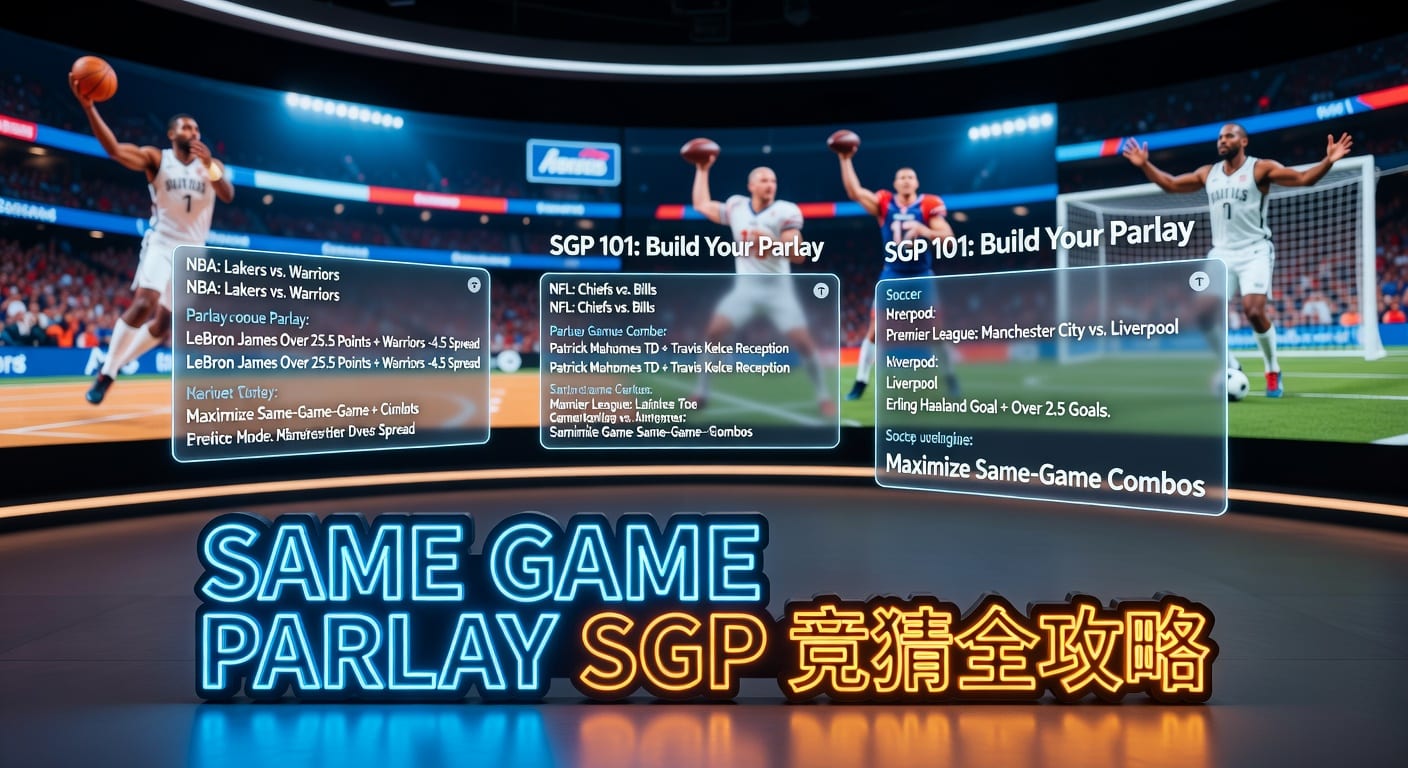 same game parlay SGP 实战指南：组合思路与风险控制