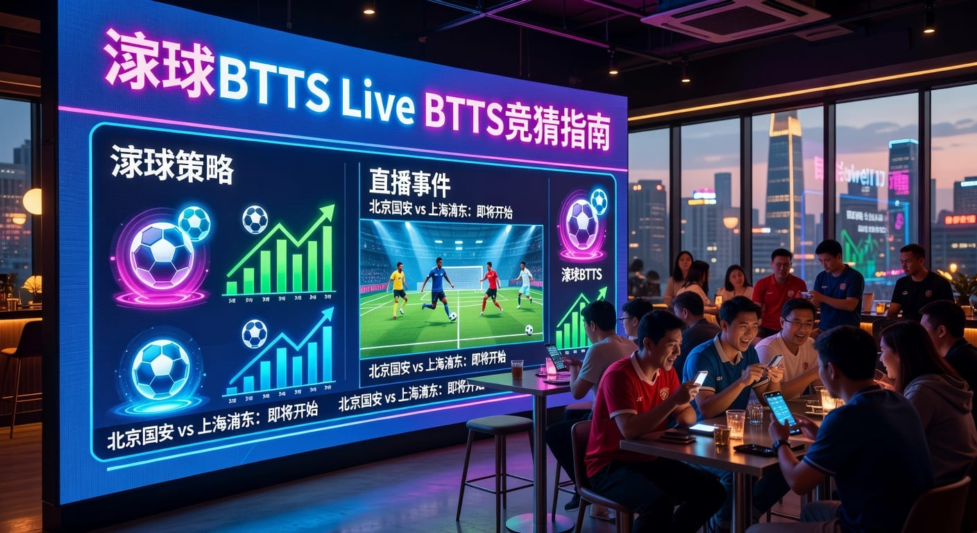 滚球BTTS live BTTS 实战解析：场中双队进球判断