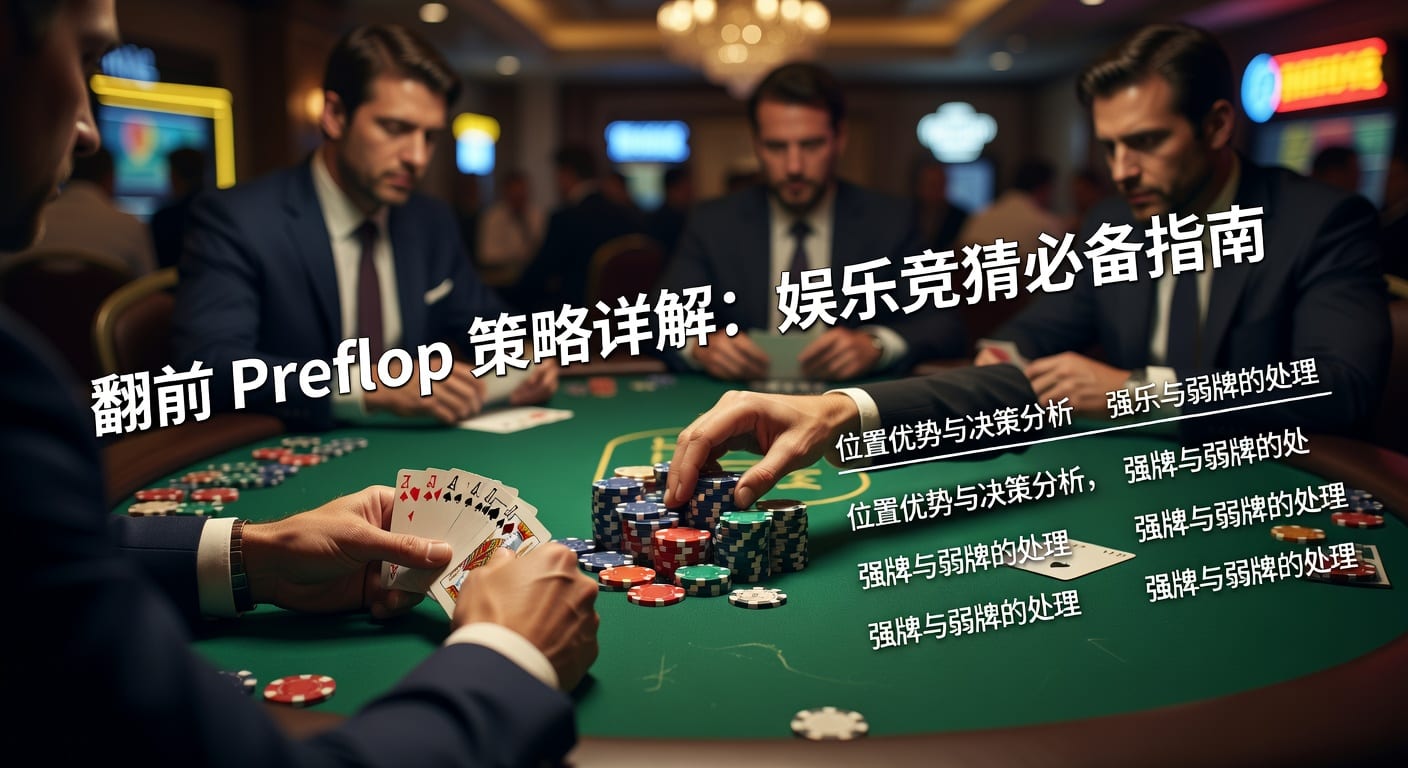 翻前 preflop：起手牌、位置与加注策略