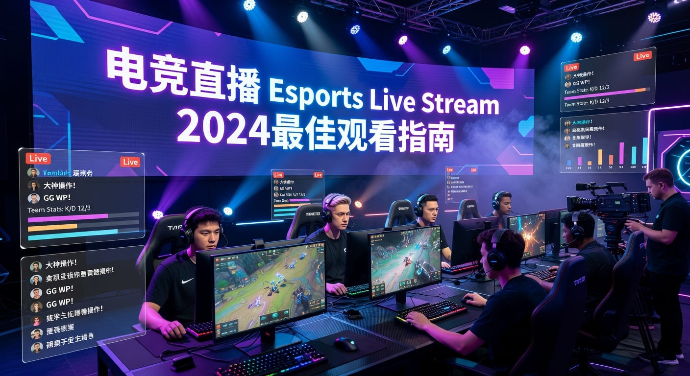 电竞直播 Esports Live Stream 2026年观看指南