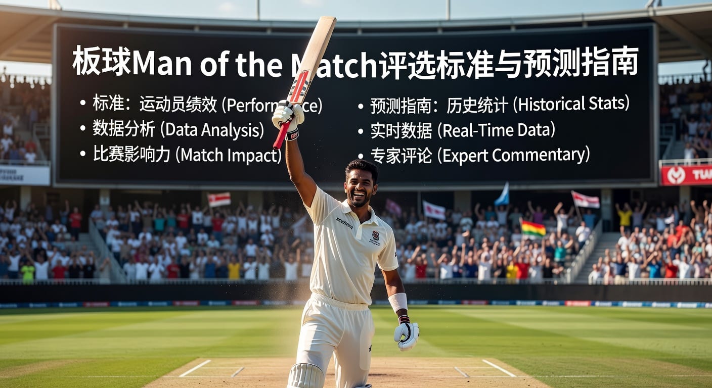 板球Man of the Match实战解析｜评选逻辑与投注技巧