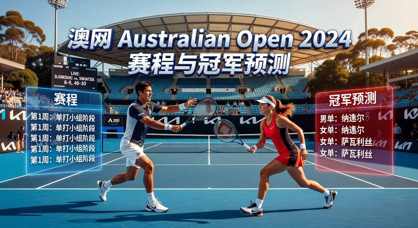 澳网 Australian Open 2026赛程看点与观赛指南